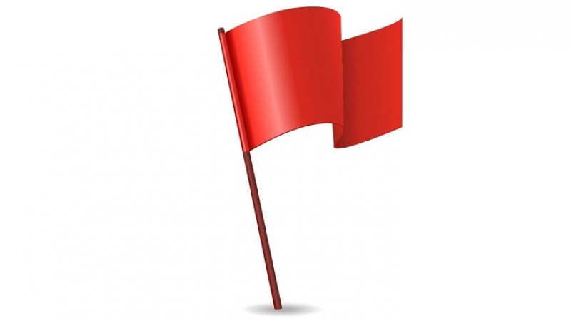 Bandeira vermelha