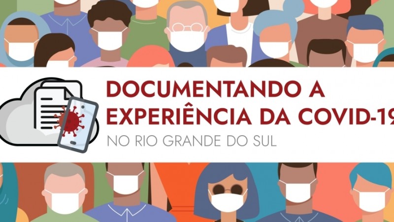 Banner Documentando a experiência da COVID-19 no Rio Grande do Sul