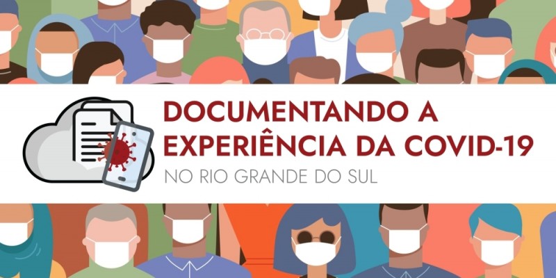 Banner Documentando a experiência da COVID-19 no Rio Grande do Sul