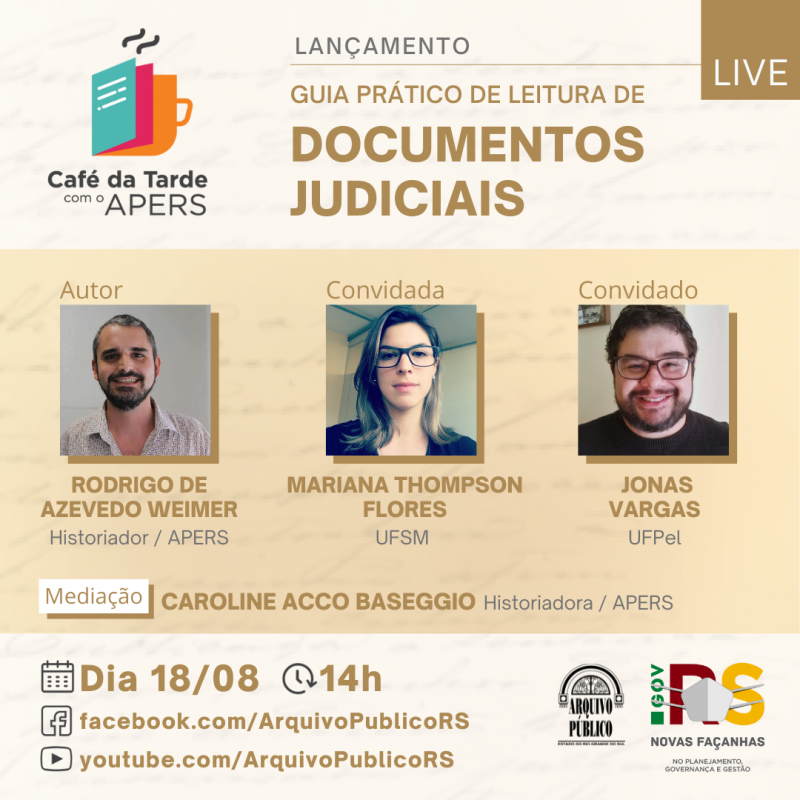 Lançamento: Guia Prático de Leitura de Documentos Judiciais