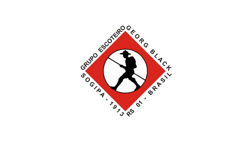 Logotipo Grupo Escoteiro Georg Black