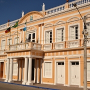 Fachada da Prefeitura, prédio onde fica o Arquivo - Rio Grande/ RS