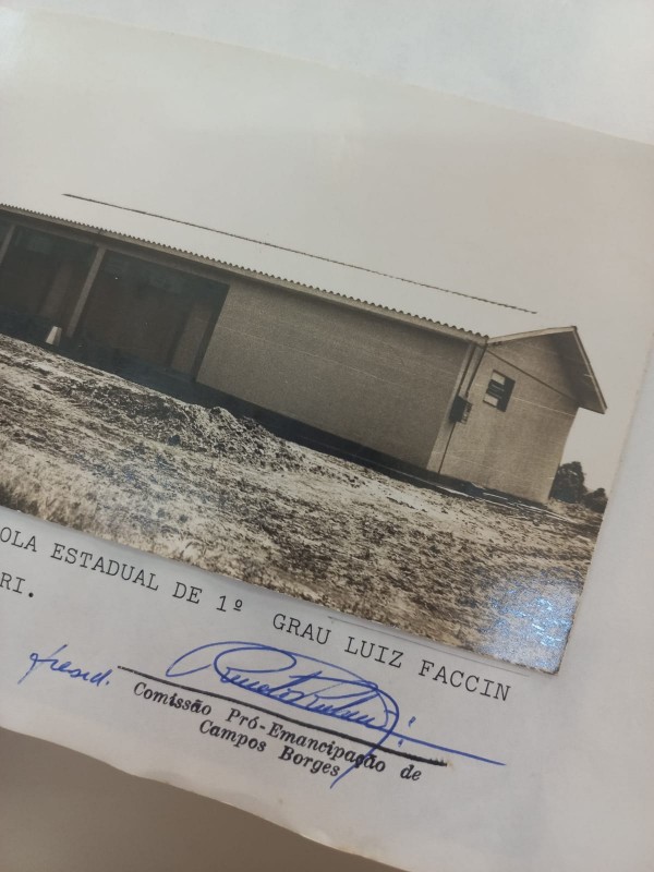 Fotografia anexada ao processo