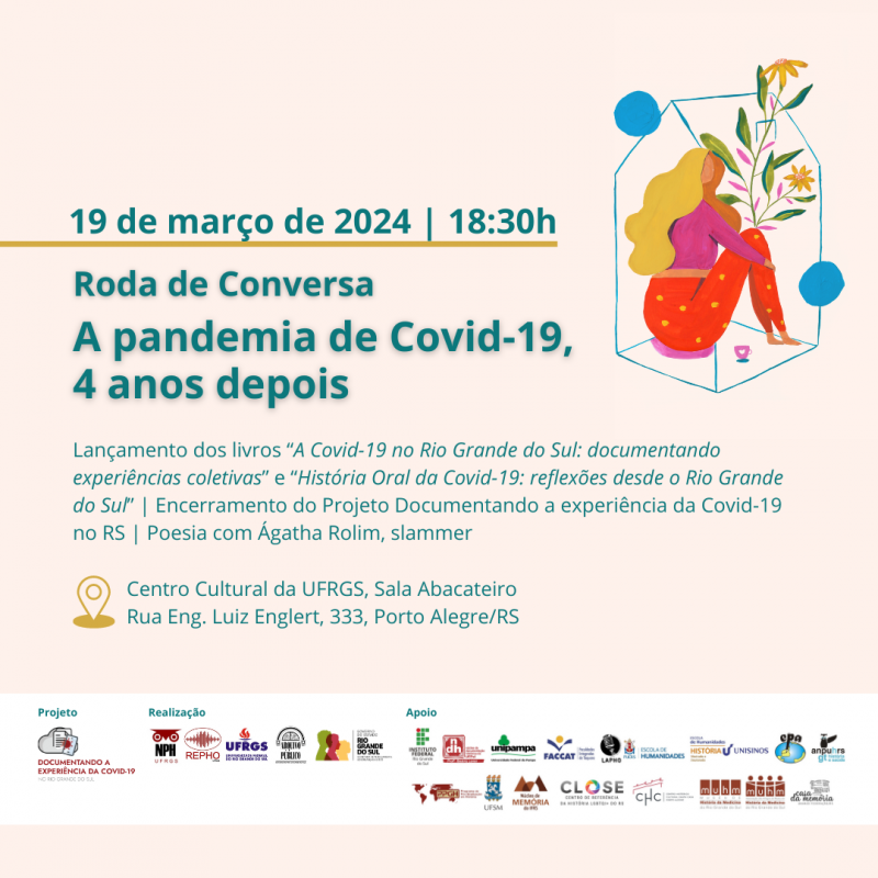 Covid-19, 4 anos depois - Roda de Conversa